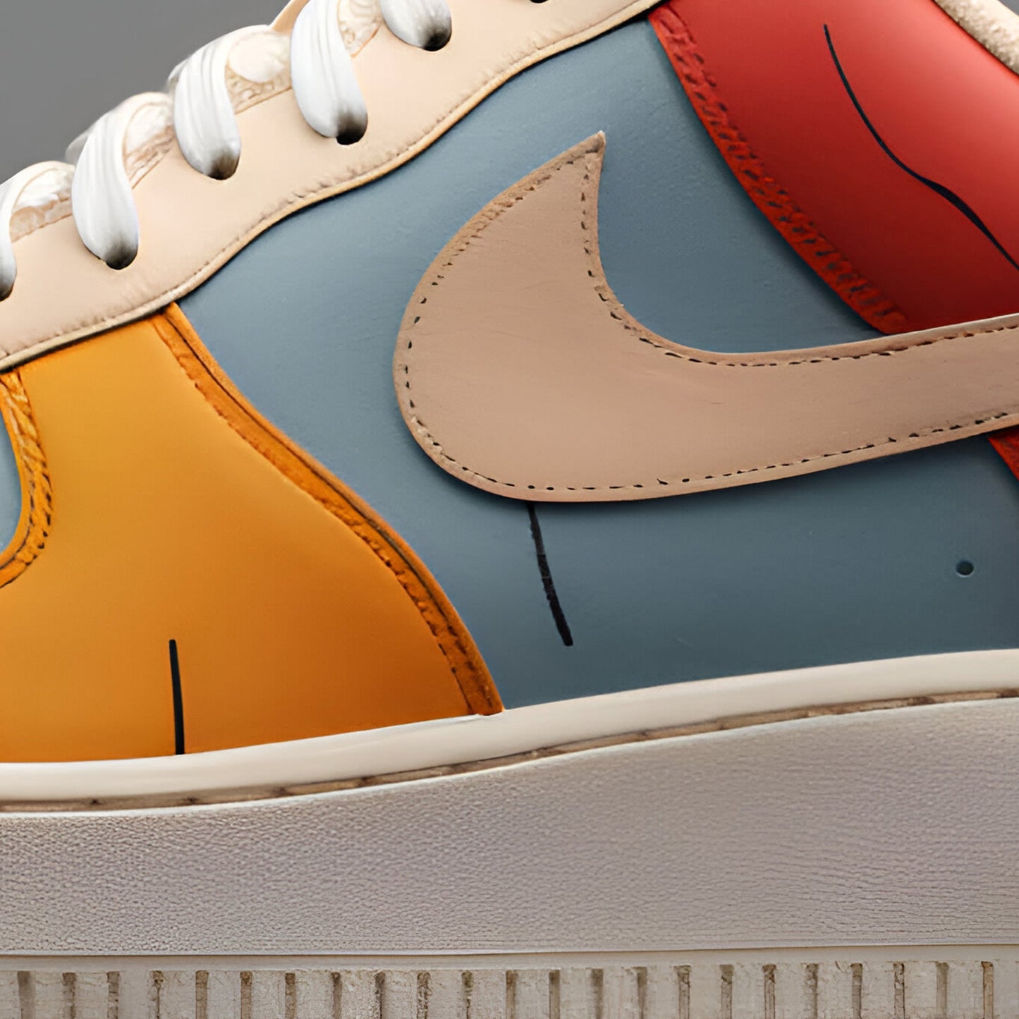 Nike Air Force 1 Custom | Muted Vibes - Custom Nike - Boundless Customs