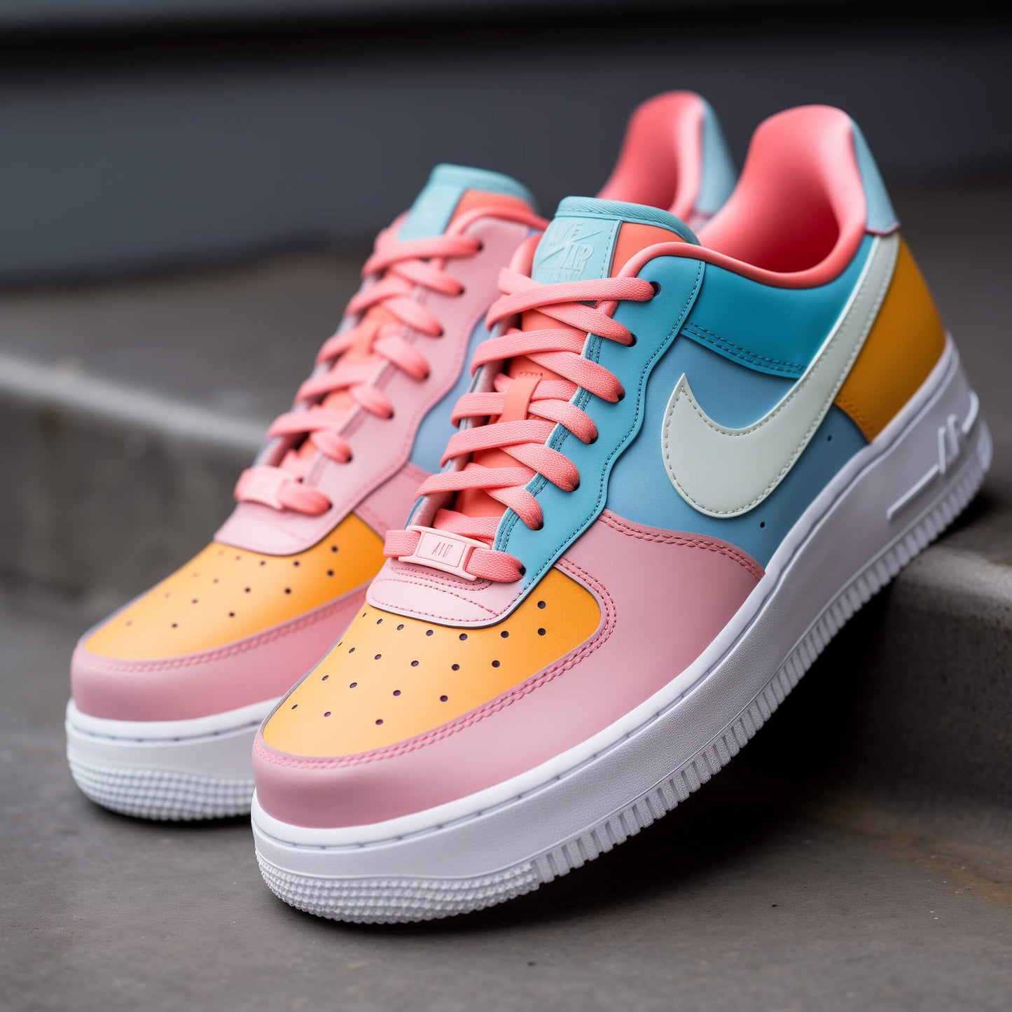 Nike Air Force 1 Custom | Pastel Dream - Custom Nike - Boundless Customs