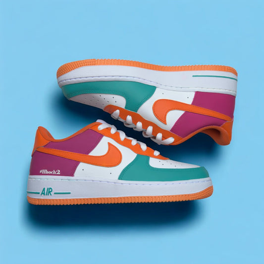 Nike Air Force 1 Custom Sneakers | Beach Crush III - Custom Nike - Boundless Customs