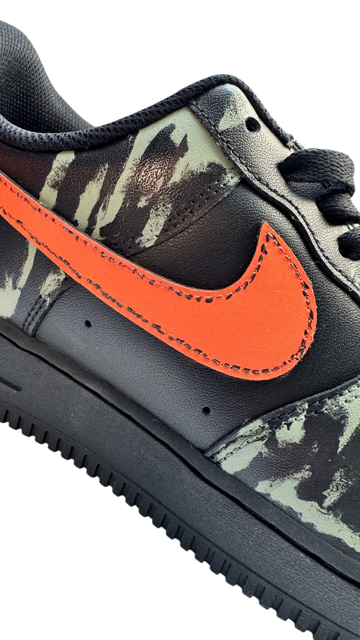 Nike Air Force 1 Custom Sneakers | Grime | Jungle Camo - Custom Nike - Boundless Customs