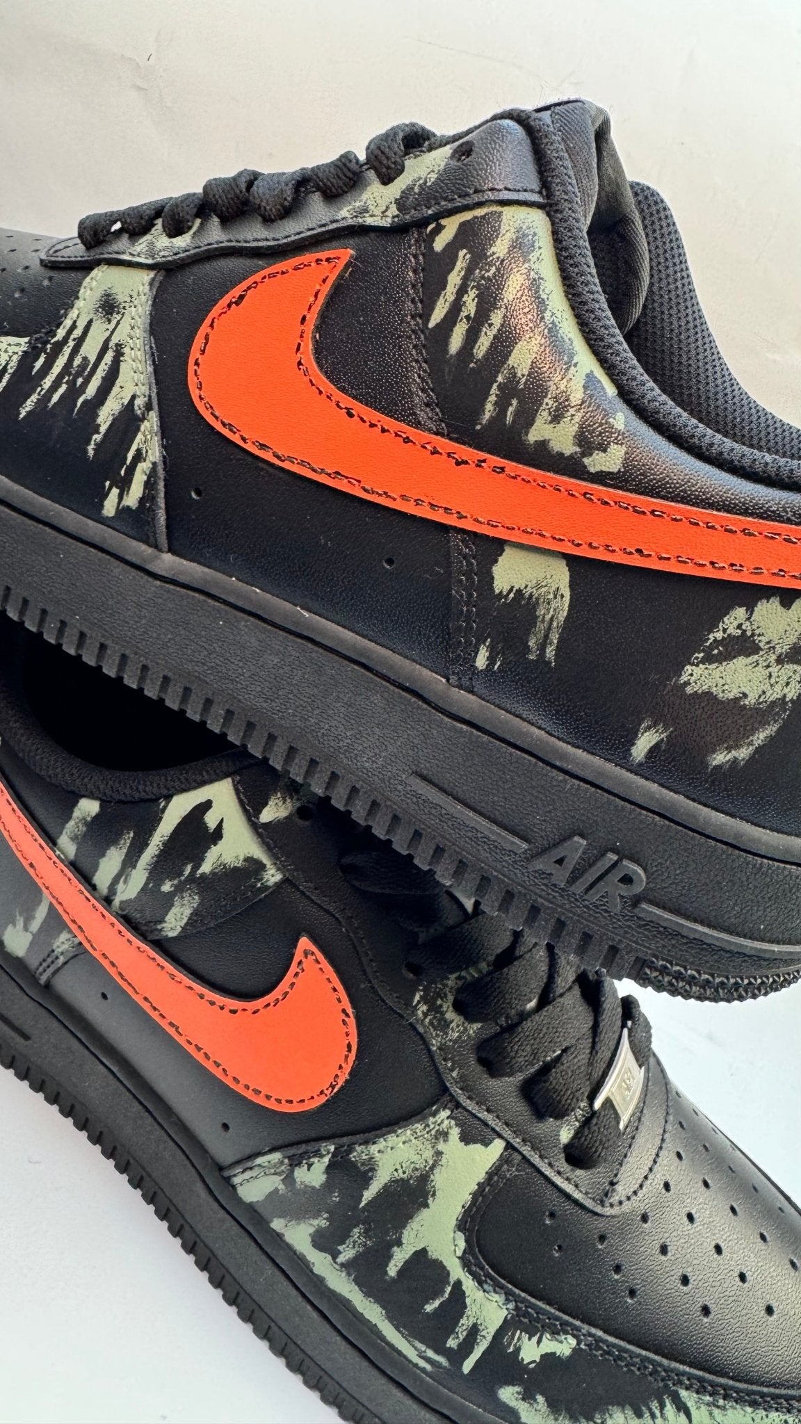 Nike Air Force 1 Custom Sneakers | Grime | Jungle Camo - Custom Nike - Boundless Customs