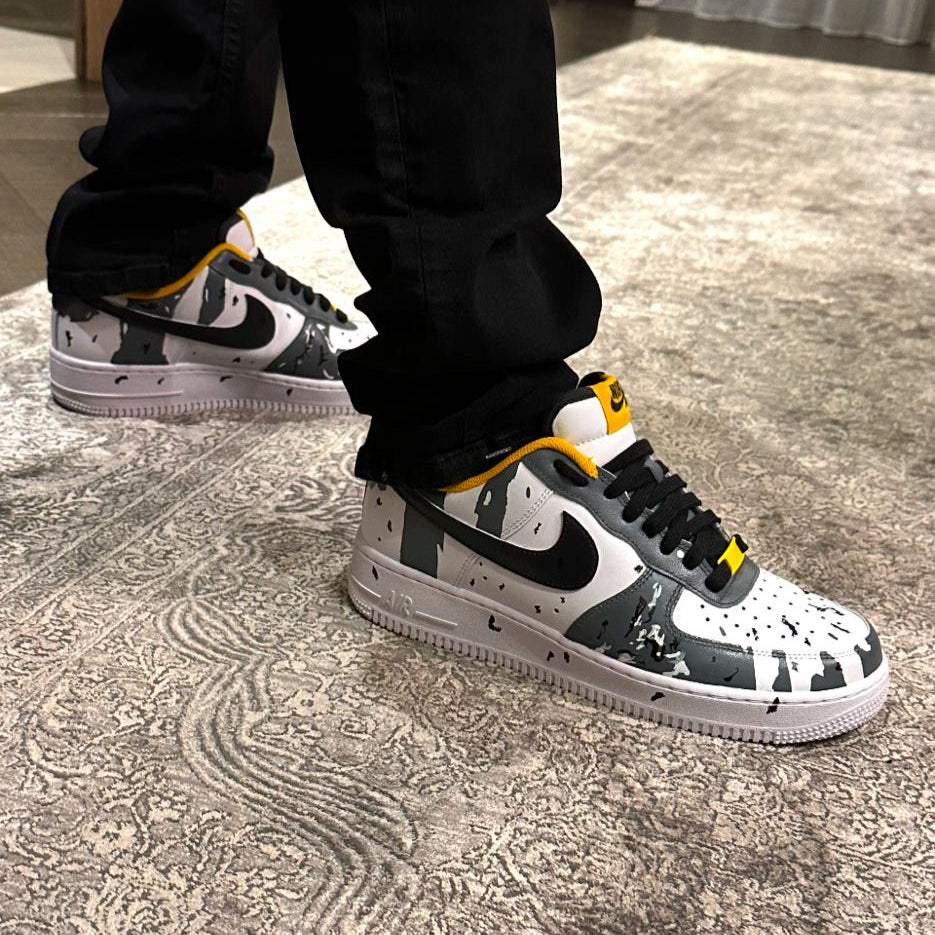 Nike Air Force 1 Custom Sneakers | Grime | Urban Camo - Custom Nike - Boundless Customs
