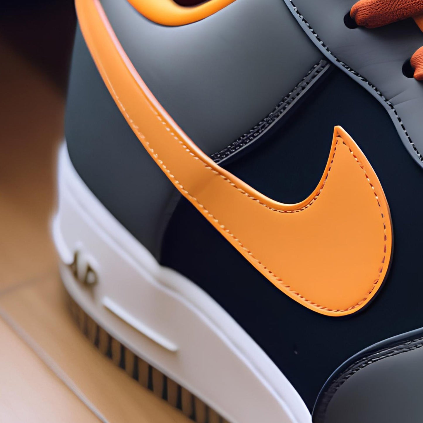 Nike Air Force 1 Custom | Tungsten Slate - Custom Nike - Boundless Customs