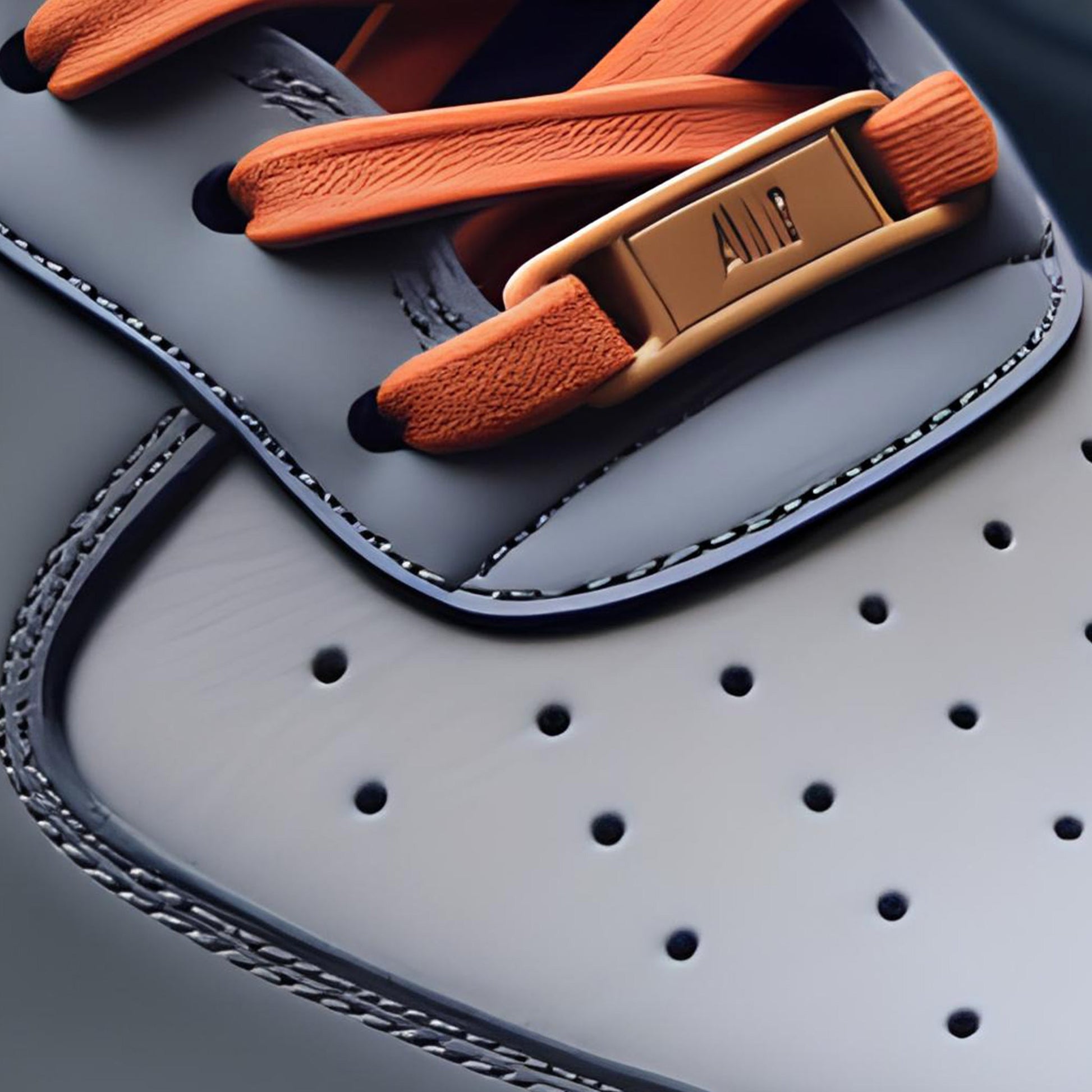 Nike Air Force 1 Custom | Tungsten Slate - Custom Nike - Boundless Customs